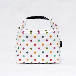 “Polka Color Dots Design” Thermal Handle Paper Bag กระเป๋ากระดาษ กันน้ำ รักษาอุณหภูมิ